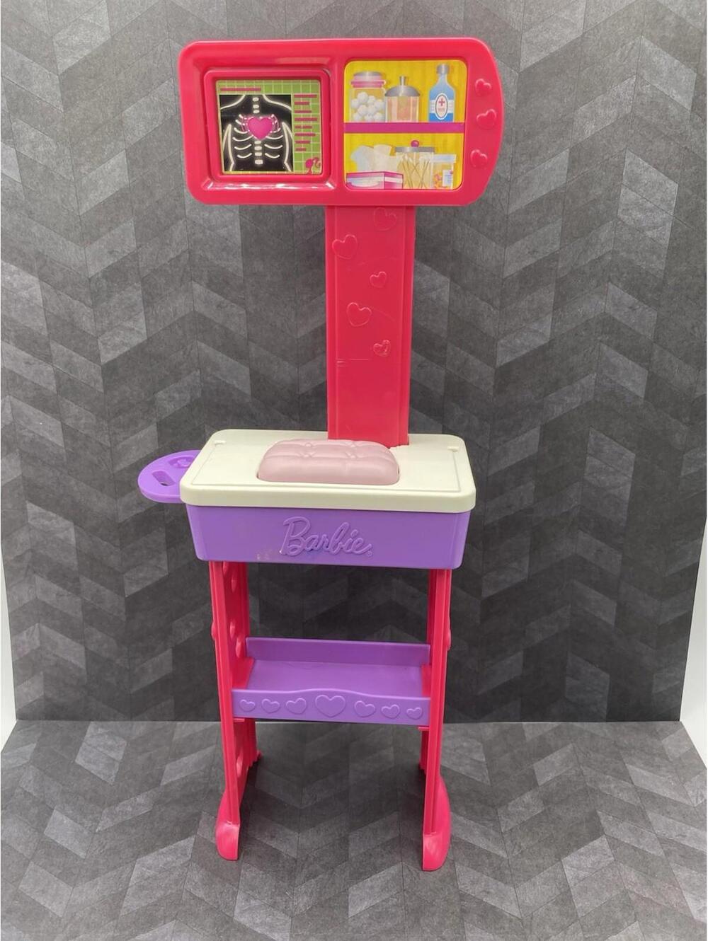 Barbie Pediatrician Exam Table- X-ray Pink Purple Replacement